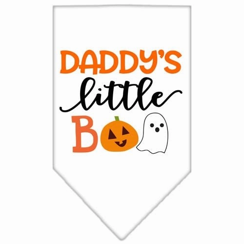 Daddy's Little Boo Screen Print Bandana in Many Colors
