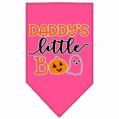 Daddy's Little Boo Screen Print Bandana in Many Colors