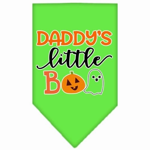 Daddy's Little Boo Screen Print Bandana in Many Colors