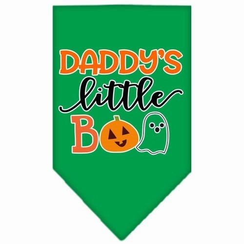 Daddy's Little Boo Screen Print Bandana in Many Colors