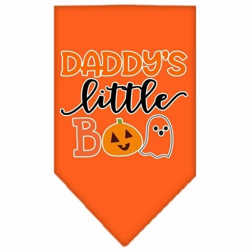 Daddy's Little Boo Screen Print Bandana in Many Colors