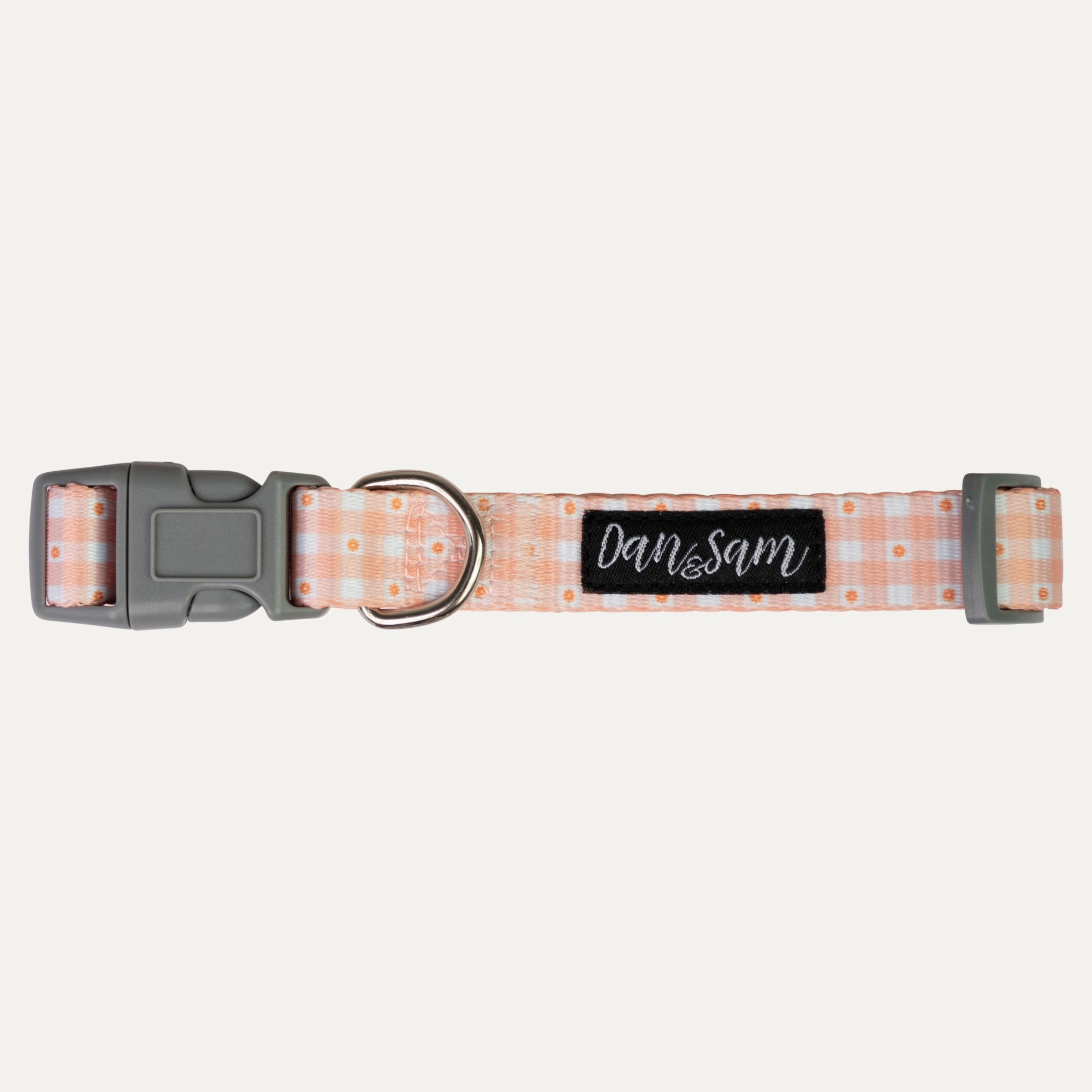 Dan & Sam - Dog Collar (Daisy Picnic) - Large