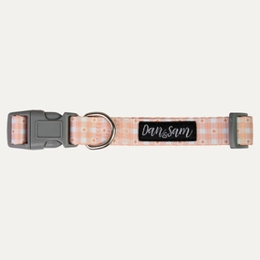 Dan & Sam - Dog Collar (Daisy Picnic) - Large