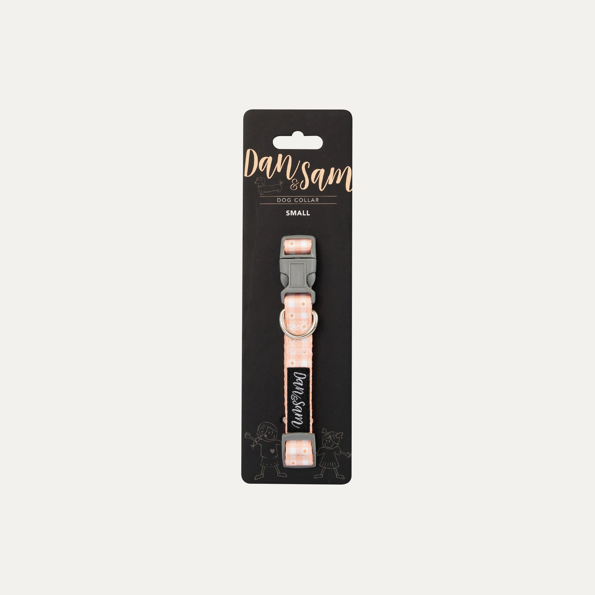 Dan & Sam - Dog Collar (Daisy Picnic) - Small