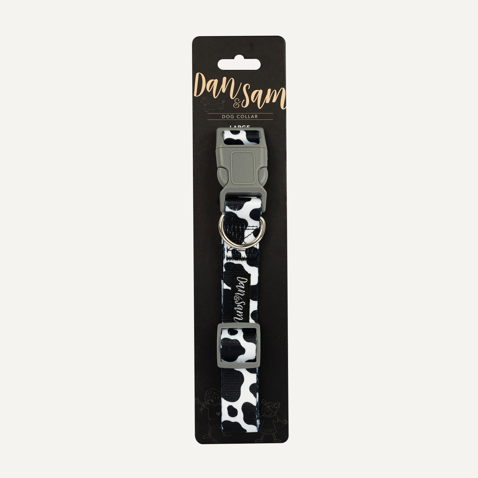 Dan & Sam - Dog Collar (Milkshake) - Large