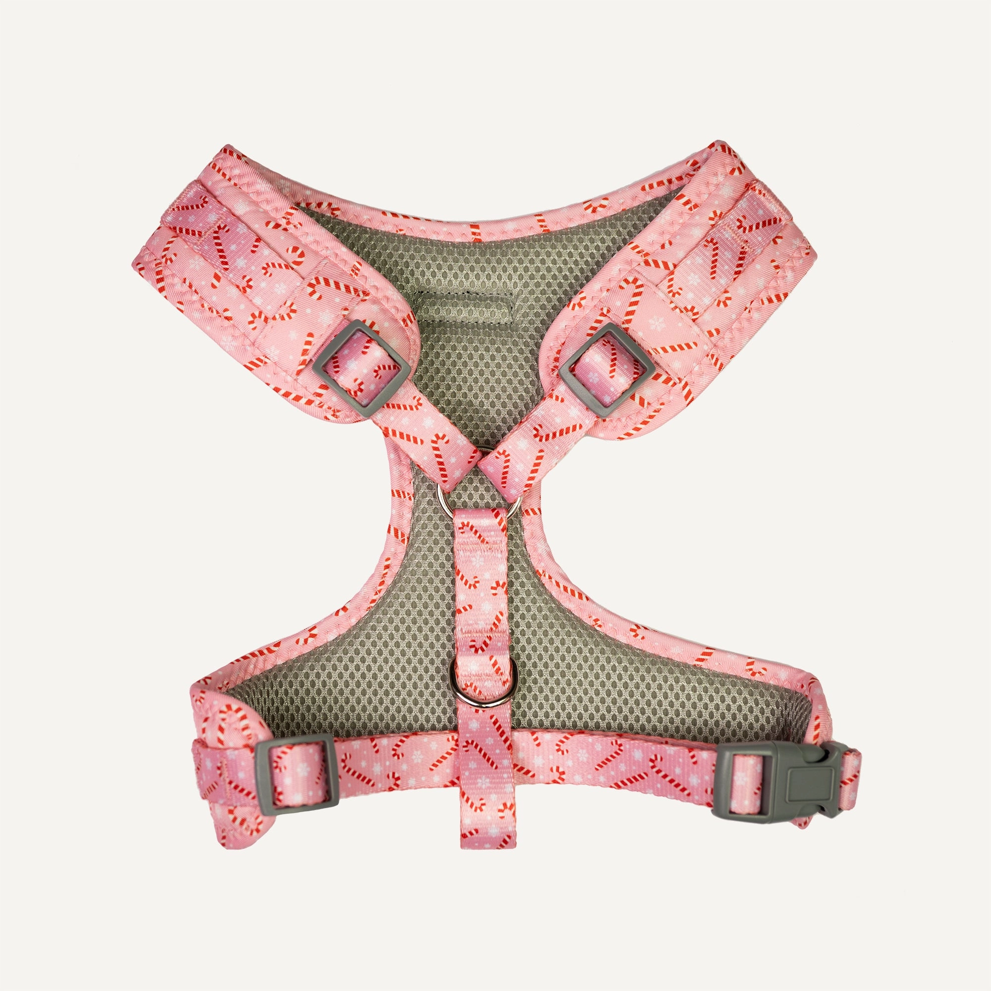 Dan & Sam - Dog Harness (Candy Cane Kisses) - Large