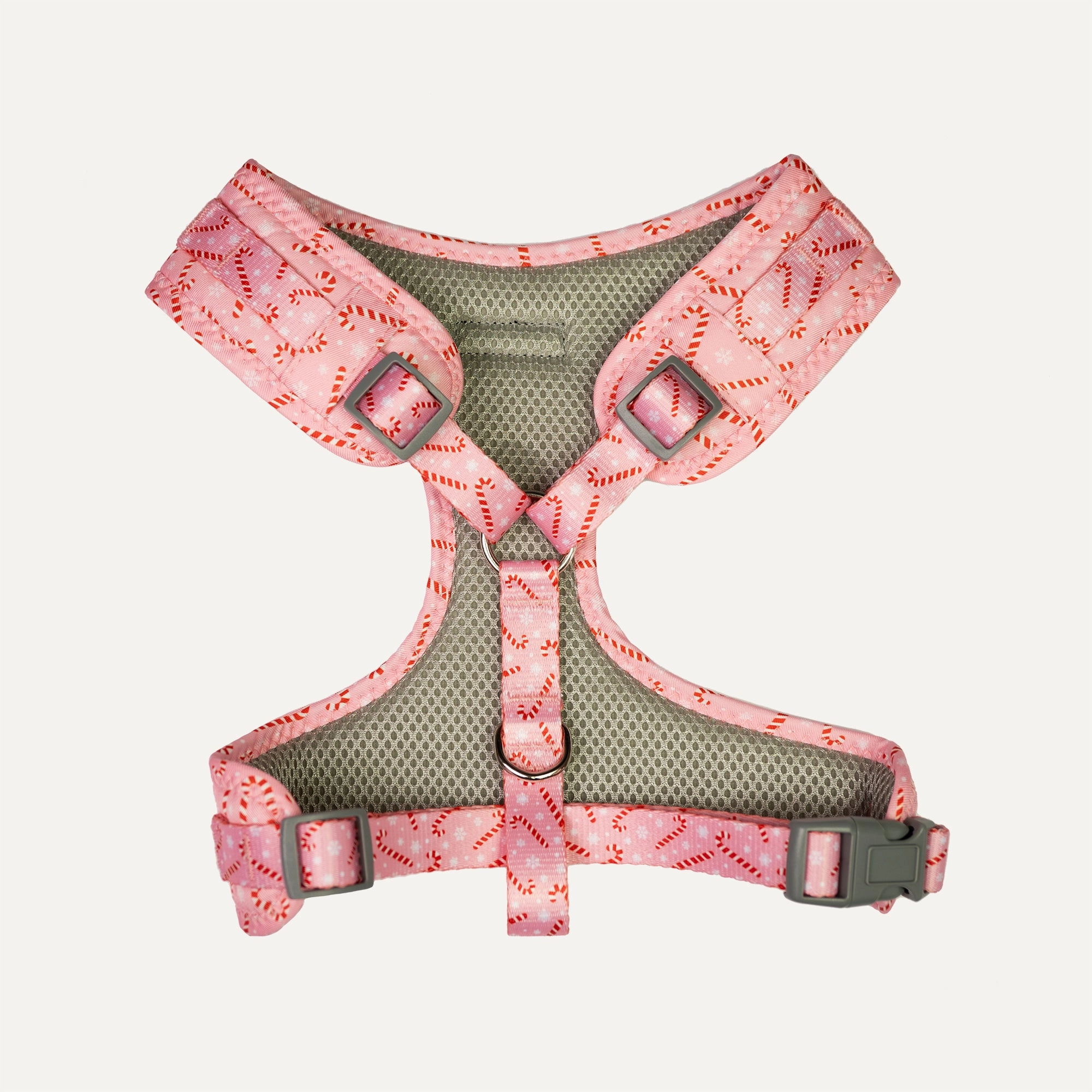 Dan & Sam - Dog Harness (Candy Cane Kisses) - X-Small