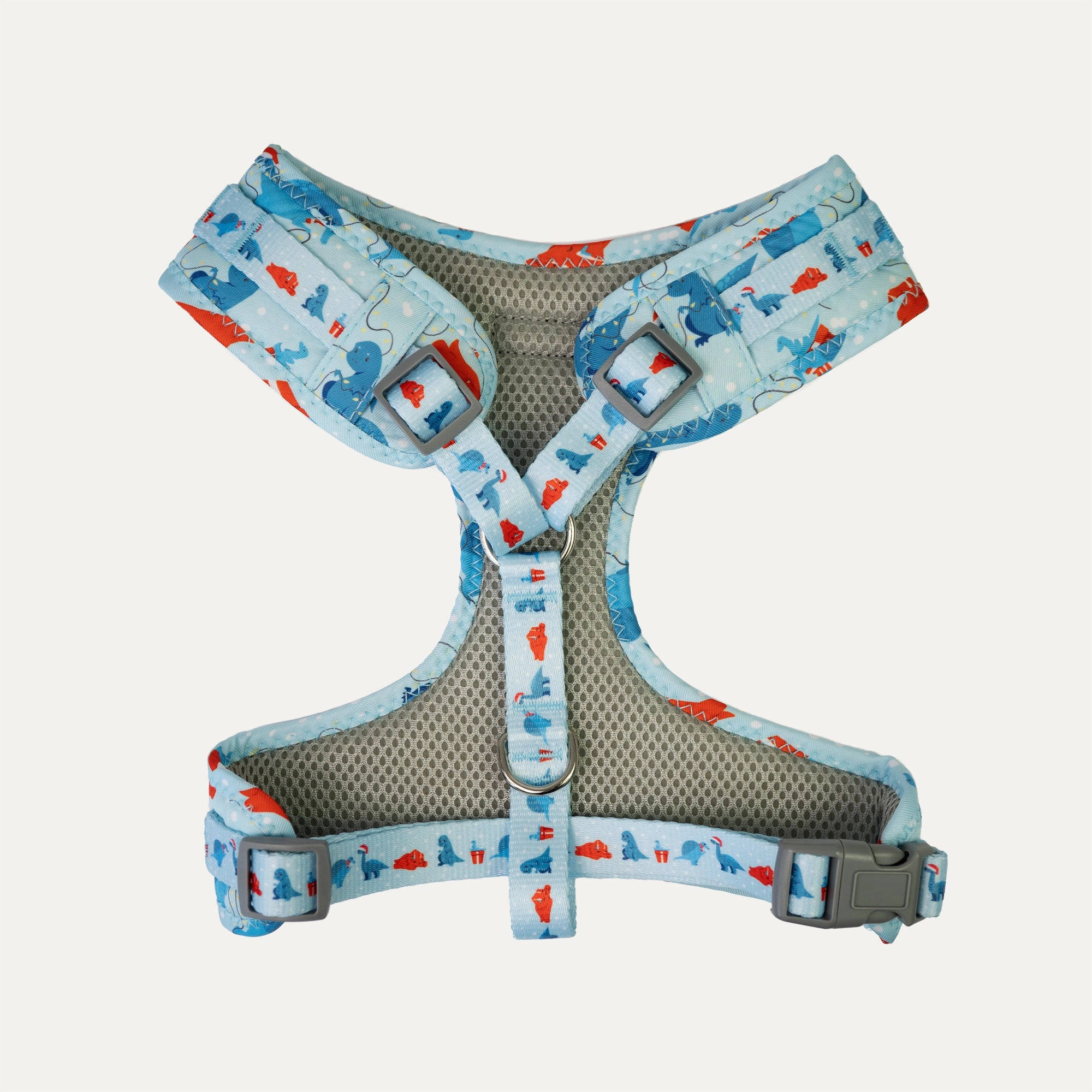 Dan & Sam - Dog Harness (Dino Christmas) - Small
