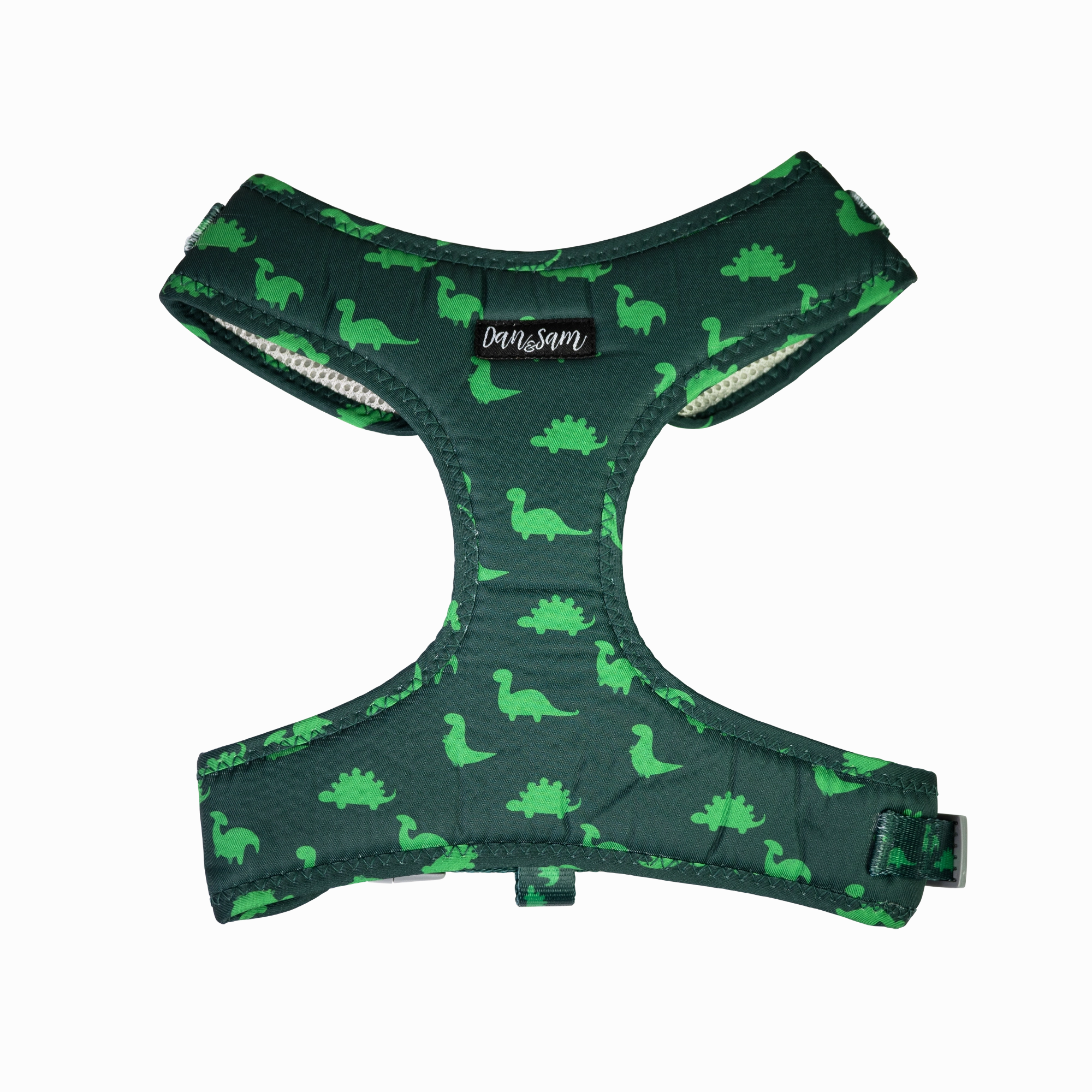 Dan & Sam - Dog Harness (Dinosaur Land) - Large