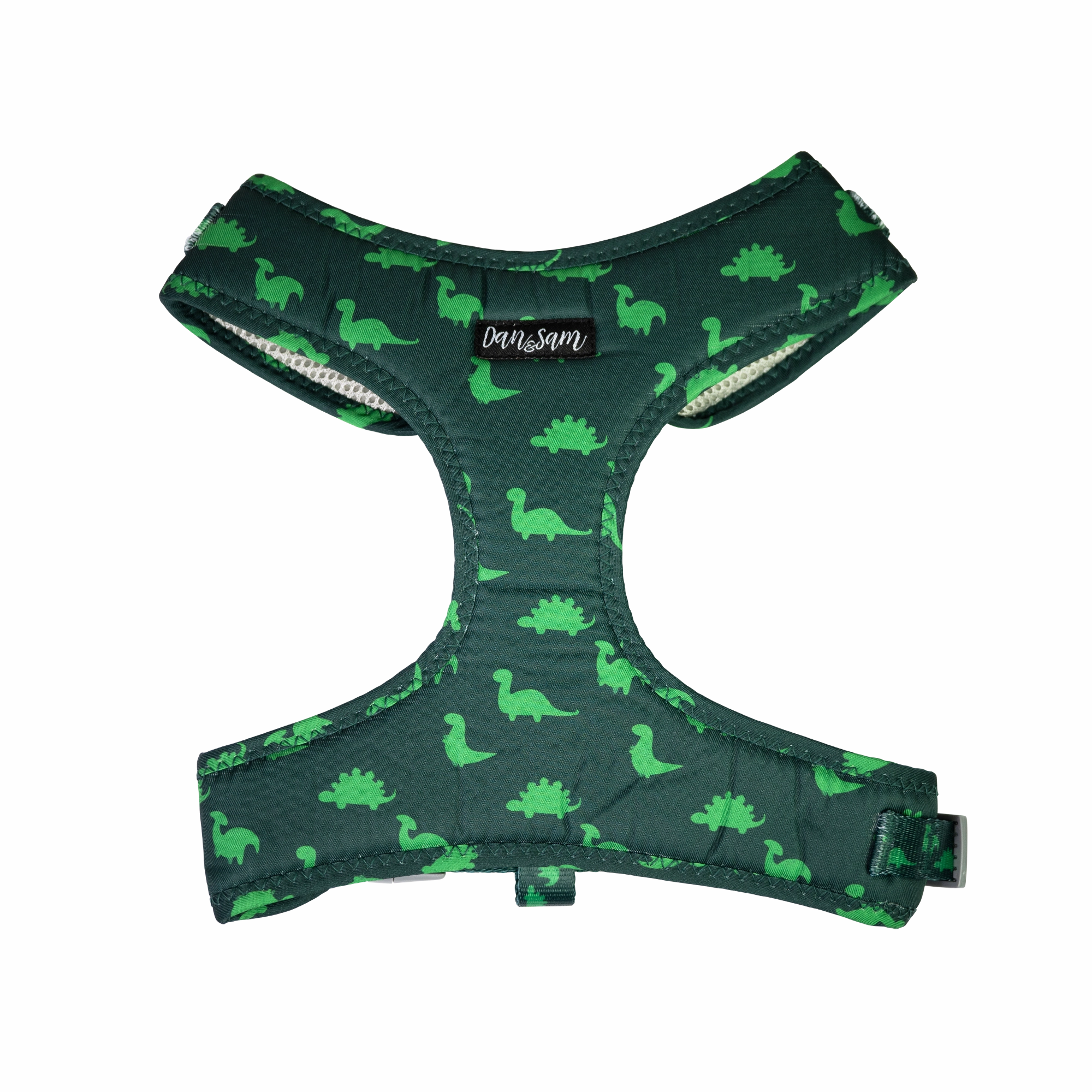 Dan & Sam - Dog Harness (Dinosaur Land) - Medium