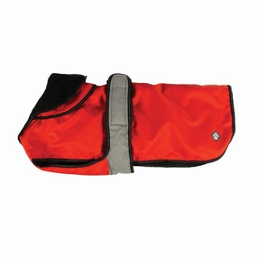 Danish Design 2-in-1 Four Seasons Dog Coat Orange 75cm