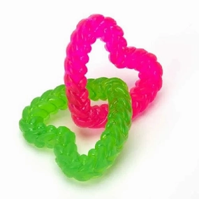 Digger's Chain Link Heart Dog Chew Toys