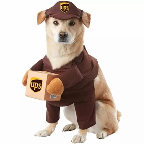 Dog & Puppy UPS Dress Up Costume