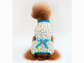 dog clothes Blue  M DW-28