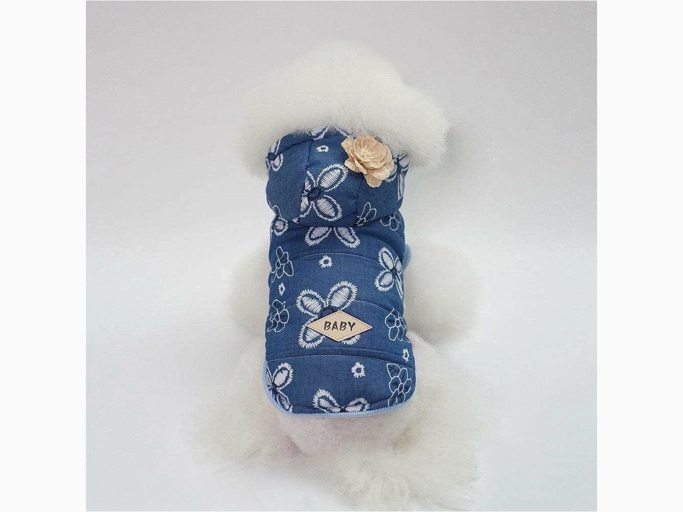dog clothes Light blue M YP-201807051