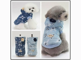 dog clothes Light blue M YP-201807051