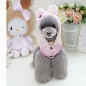 dog clothes Pink M A713-1