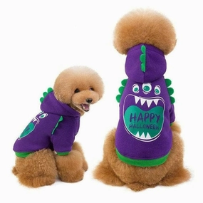 dog clothes Purple L KLN19125
