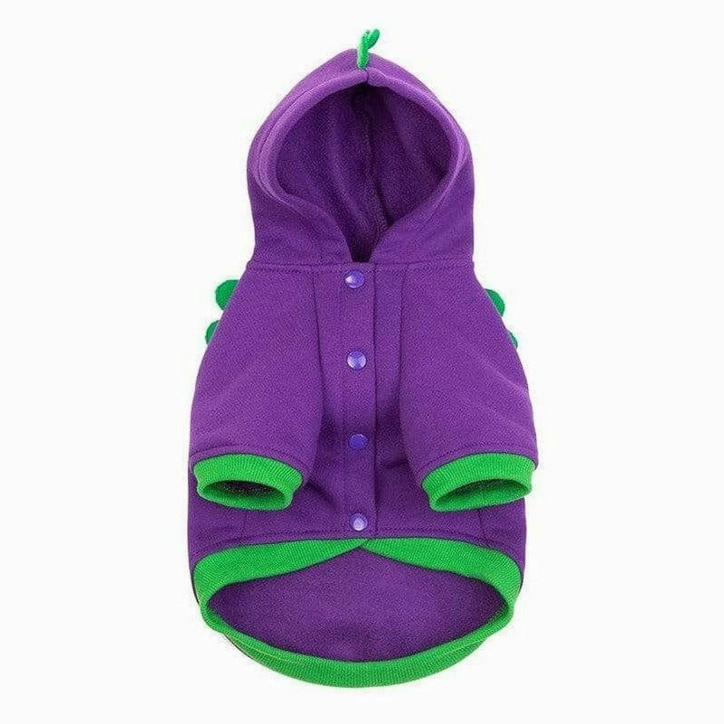 dog clothes Purple M KLN19125