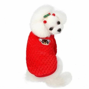 dog clothes Red M AWYP-202001