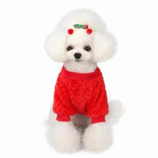 dog clothes Red M AWYP-202001