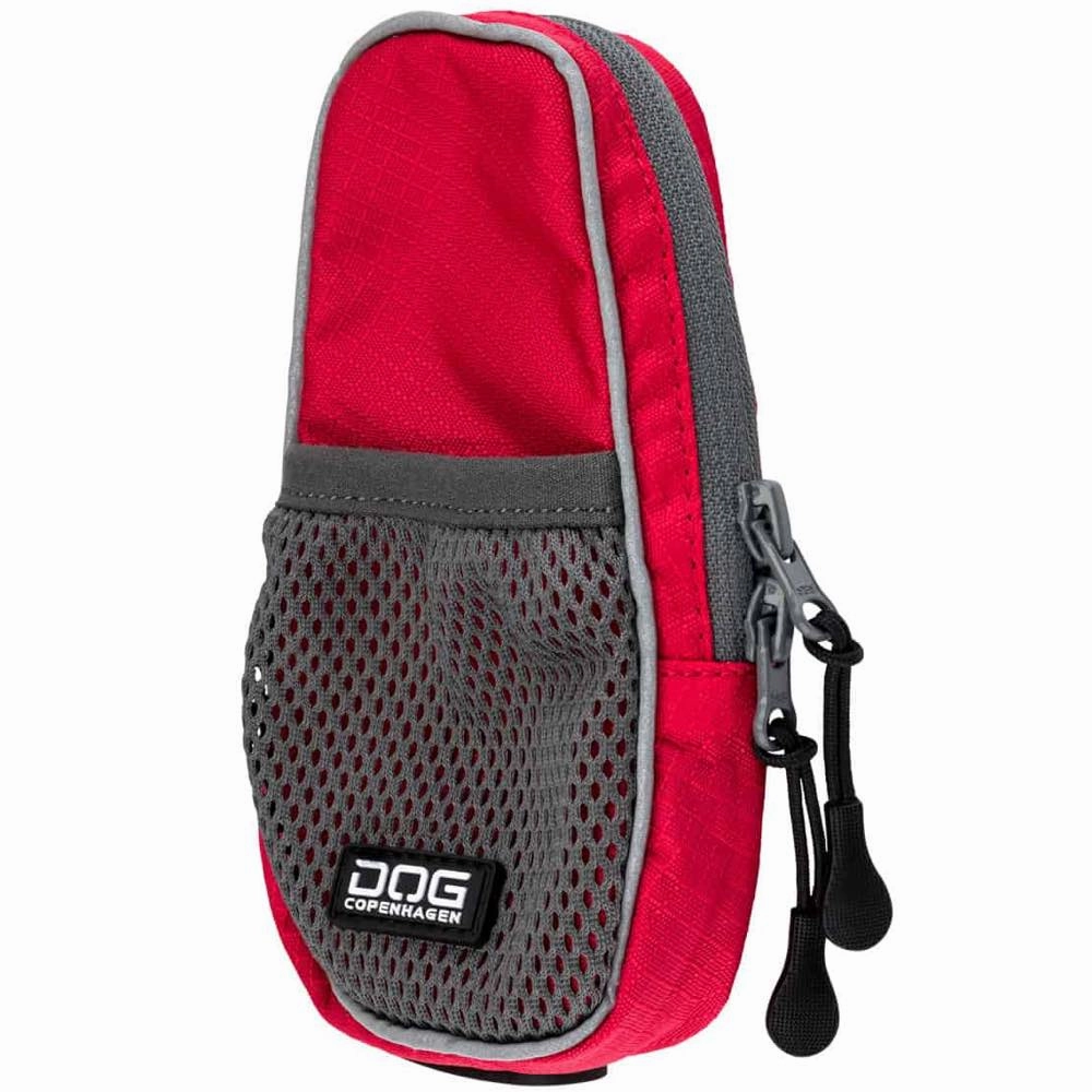 DOG Copenhagen Pouch Organizer Dog Leash Bag (Classic Red)