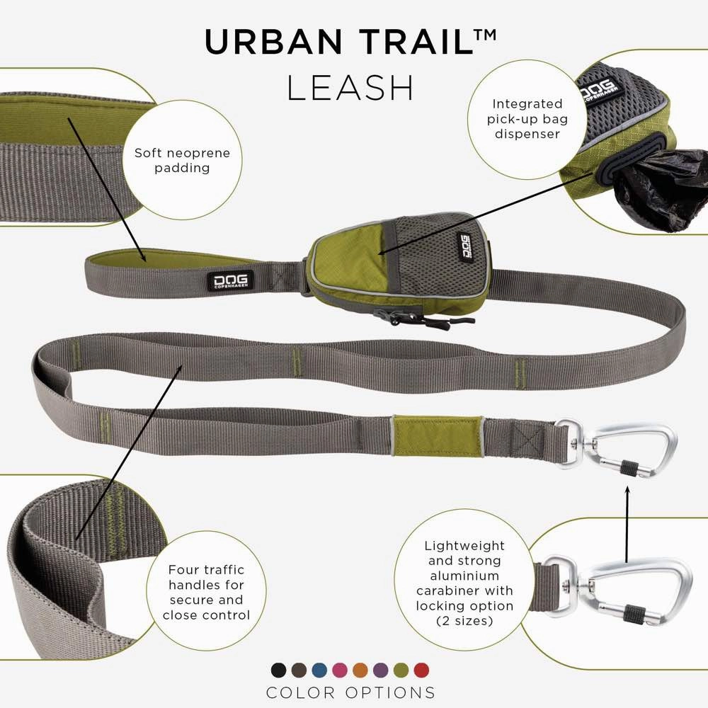 DOG Copenhagen Urban Trail Dog Leash (Hunting Green)