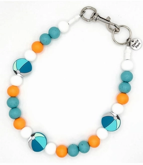 Dog Days of Summer Beaded Pet Collar