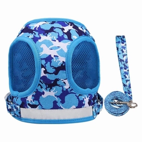 Dog Harness Blue H