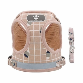 Dog Harness Pink Y
