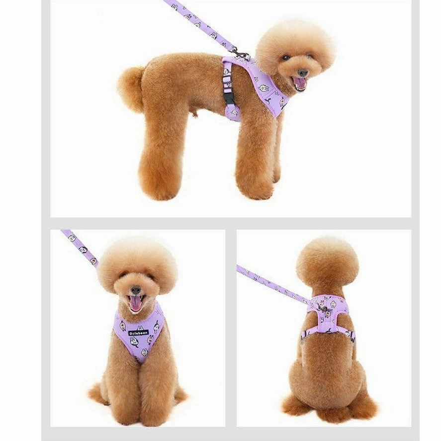 dog harness Purple L KLN20069