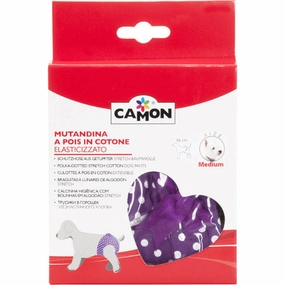 Dog Pants-Purpl.W.Polkadots- 4
