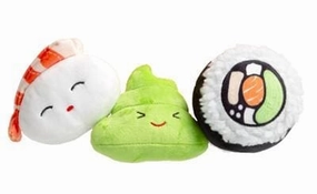 Dog Toy Set - Sushi Bento
