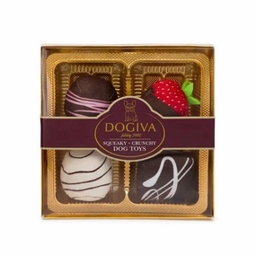 Dogiva Box of Chocolates Dog Toy