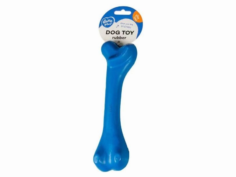 Dogtoy Rubber Dog Bone Charlie Mix 14cm mixed colors