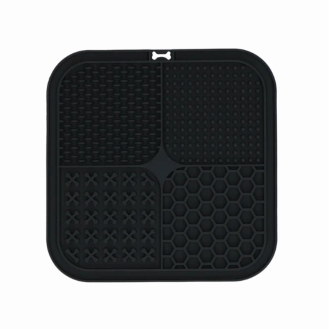 Eat Slow Live Longer Lick Mat Quad