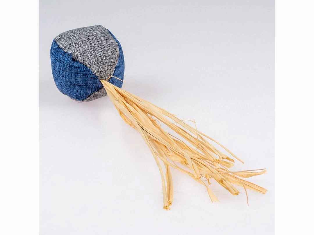ECO Navy ball & catnip 4,5x4,5x20cm Multicolour