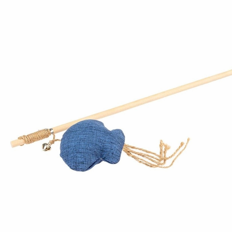 ECO Navy playing rod octopus catnip 8,3x17x40cm Multicolour