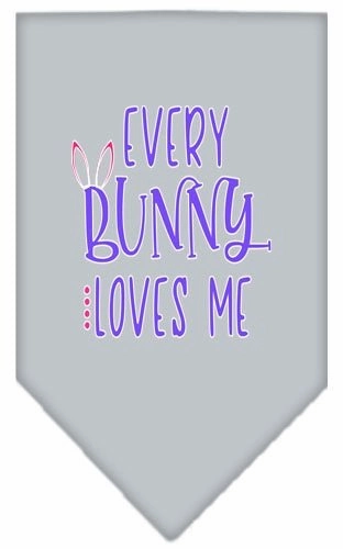 Every Bunny Loves Me Screen Print Bandana in Many Colors