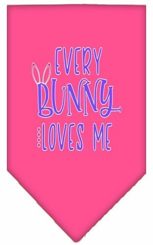 Every Bunny Loves Me Screen Print Bandana in Many Colors