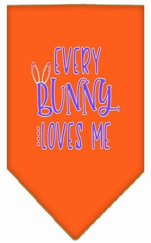 Every Bunny Loves Me Screen Print Bandana in Many Colors