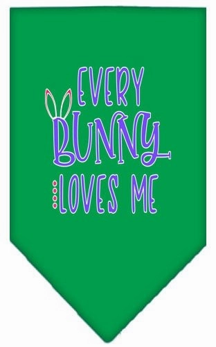 Every Bunny Loves Me Screen Print Bandana in Many Colors