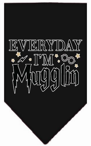 Everyday I'm Mugglin Screen Print Bandana in Many Colors
