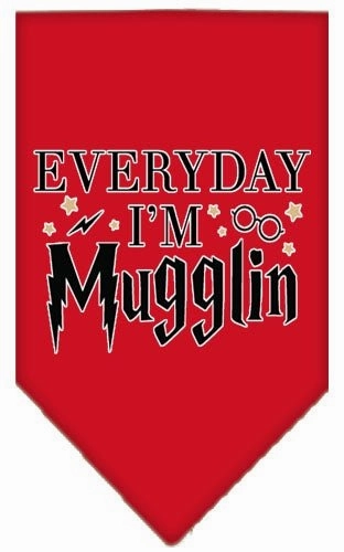 Everyday I'm Mugglin Screen Print Bandana in Many Colors