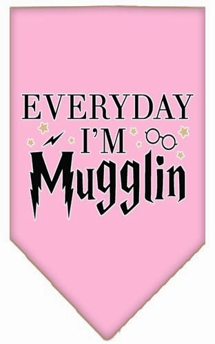 Everyday I'm Mugglin Screen Print Bandana in Many Colors