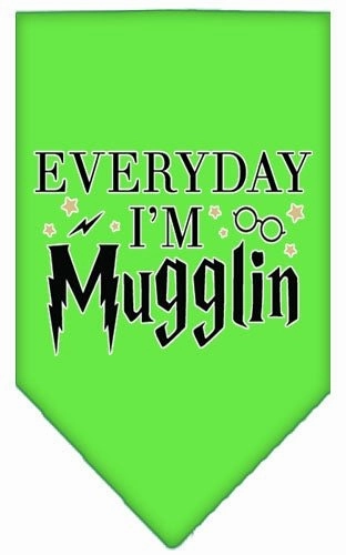 Everyday I'm Mugglin Screen Print Bandana in Many Colors