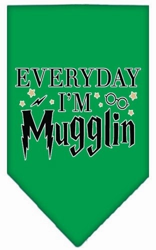 Everyday I'm Mugglin Screen Print Bandana in Many Colors