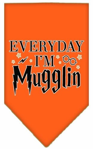 Everyday I'm Mugglin Screen Print Bandana in Many Colors