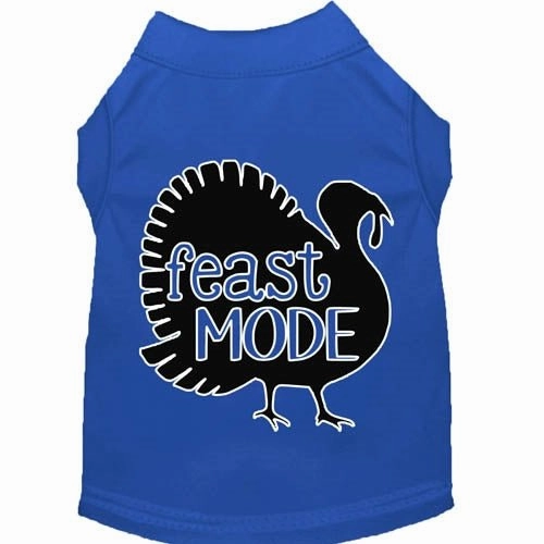 Feast Mode Screen Print Dog Shirt in Many Colors