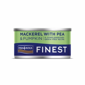 Fish 4 Dogs Finest Mackerel with Pea & Pumpkin